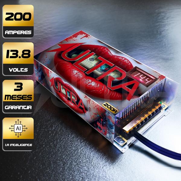 Ultra Fonte Chaveada 200A 13.8V Automotiva Amperes Aesthetic Imagem de Ultra Fonte Chaveada 200A 13.8V Automotiva Amperes Aesthetic