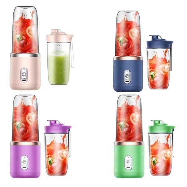 Ultra Liquidificador Mini Mix Portátil 2 Copos 400Ml Whey - Sweet Home Imagem de Ultra Liquidificador Mini Mix Portátil 2 Copos 400Ml Whey