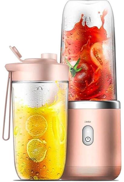 Ultra Liquidificador Mini Mix Portátil 2 Copos 400Ml Whey - Sweet Home Imagem de Ultra Liquidificador Mini Mix Portátil 2 Copos 400Ml Whey