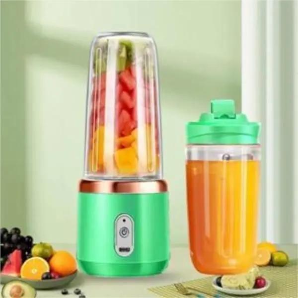 Ultra Processador mini Liquidificador Portátil 2 Copos 400ml - SWEET HOME Imagem de Ultra Processador mini Liquidificador Portátil 2 Copos 400ml