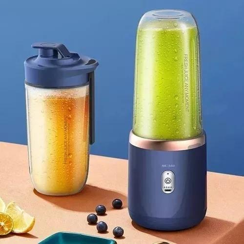 Ultra Processador mini Liquidificador Portátil 2 Copos 400ml - SWEET HOME Imagem de Ultra Processador mini Liquidificador Portátil 2 Copos 400ml