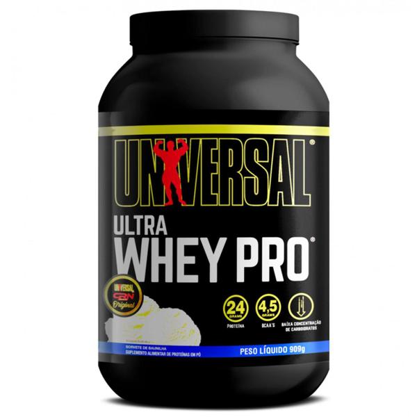 Imagem de Ultra Whey Pro Sabor Sorvete de Baunilha em Pote de 909gr - Universal Nutrition