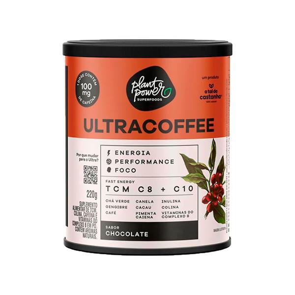 Imagem de Ultracoffee  Chocolate  Suplemento a base de Café  Plant Power  220g