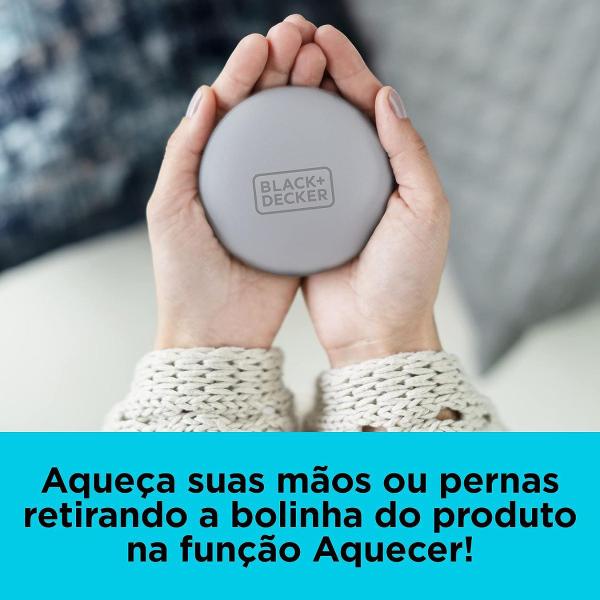 Imagem de Umidificador Aquecedor Ventilador 110v 400w Aup4 Black+decker