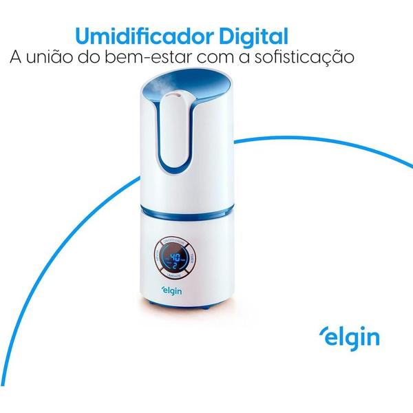 Imagem de Umidificador de Ar Digital 2,5 Litros Bivolt Elgin