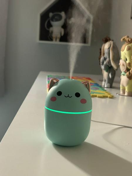 Imagem de Umidificador de Ar Infantil do Gatinho Mini Difudor de Ar