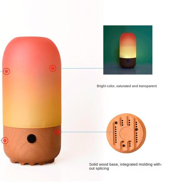 Imagem de Umidificador de Cerâmica USB para Casa - Difusor de Aroma Portátil