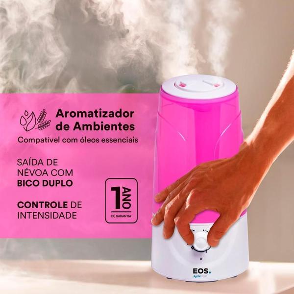 Imagem de Umidificador E Aromatizador De Ar Ultrassônico 3L Eum02R Eos