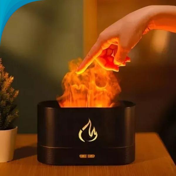 Imagem de Umidificador E Difusor De Aroma Elétrico Para Ambiente Com Garantia