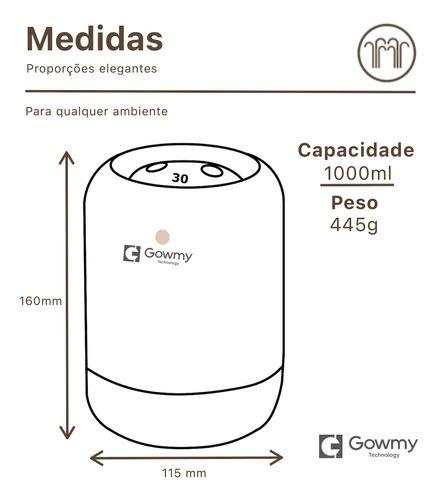 Imagem de Umidificador e Esterilizador De Ar Ultravioleta 110v/220v Bivolt Luxo