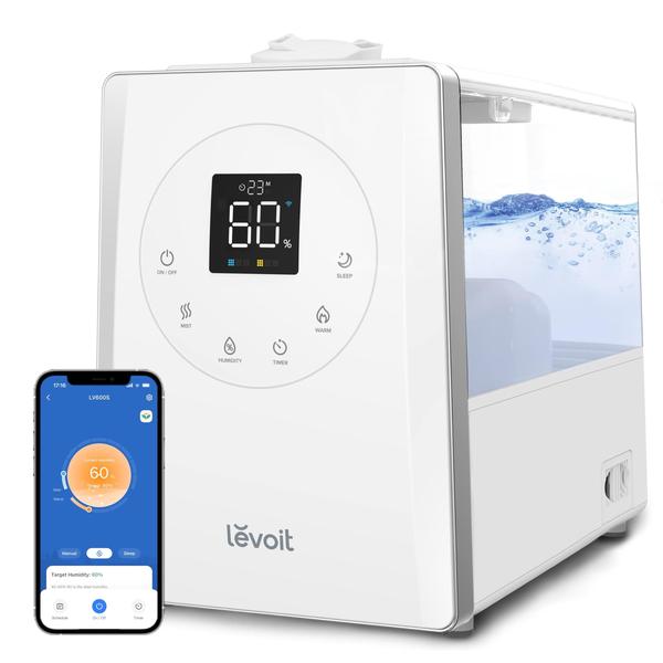 Imagem de Umidificador LEVOIT LV600S Smart Warm/Cool Mist 6L para 70m²