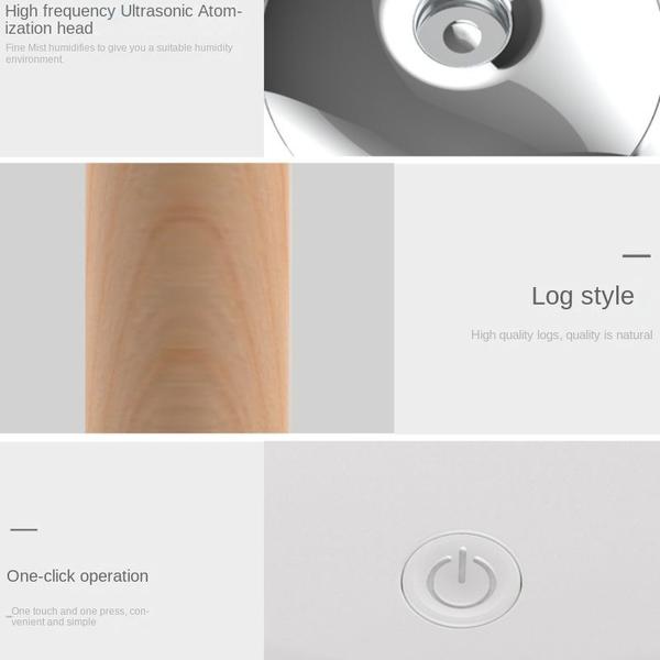 Imagem de Umidificador Ultrassônico Silencioso Doméstico, Umidificador de Ar