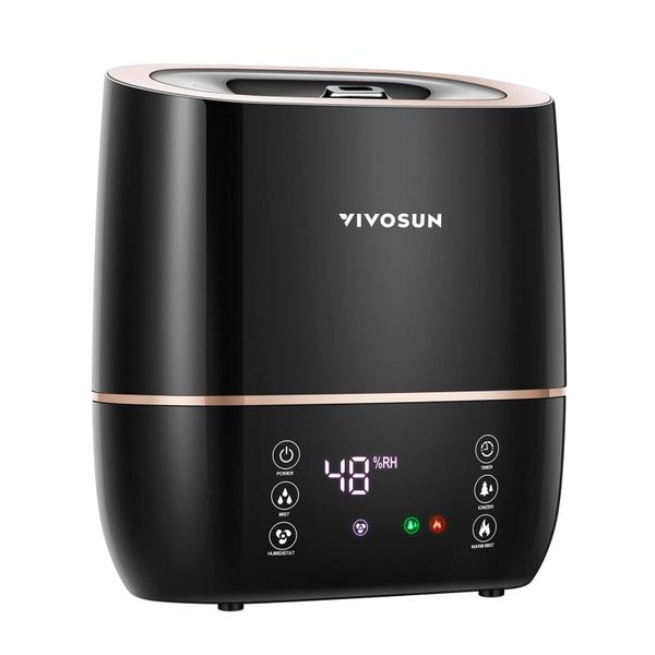 Imagem de Umidificador VIVOSUN 2 em 1 Warm and Cool Mist 5L para 220m²