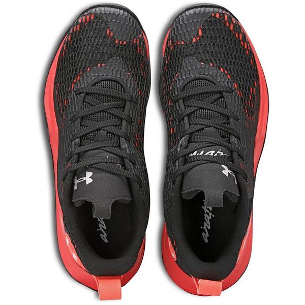 Imagem de Under Armour Tênis de Basquete Spawn 3 Masculino Preto/Pétala/Branco