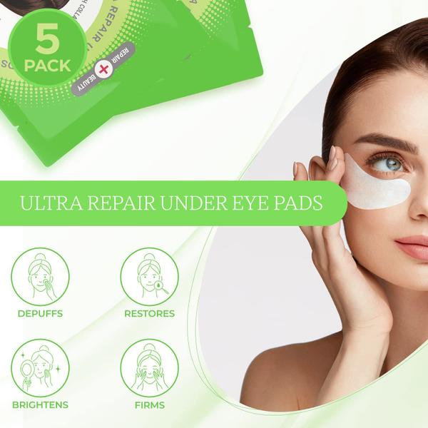 Imagem de Under Eye Patches Repair Beauty Colágeno e Peptídeos 5 pares