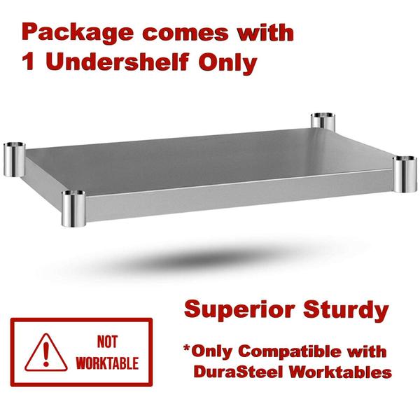 Imagem de Under Shelf DuraSteel Extra Ajustável para 30 x 36 mesas de trabalho