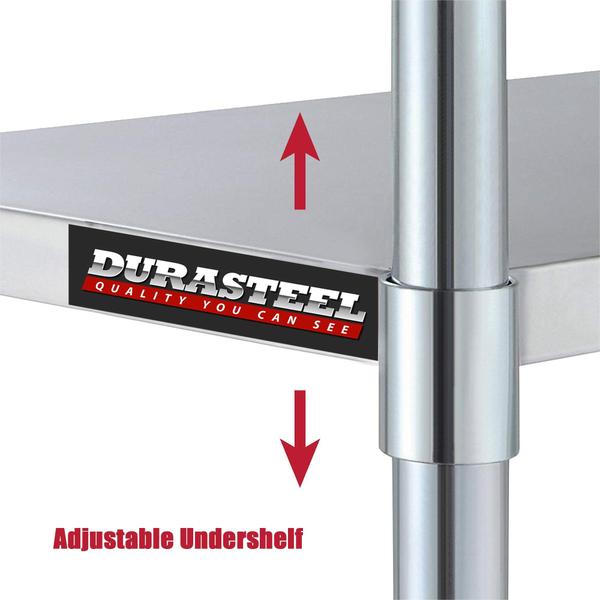 Imagem de Under Shelf DuraSteel Galvanizado para mesas de trabalho 24x24