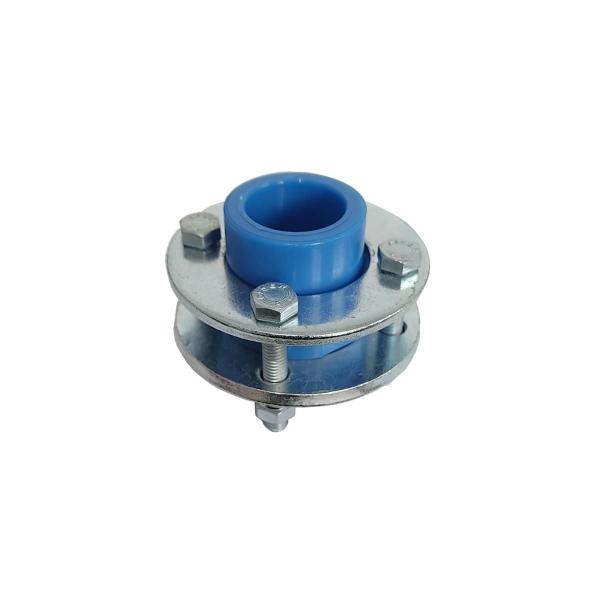 Imagem de União com Flange 25 mm PPR Azul para Rede de Ar Comprimido