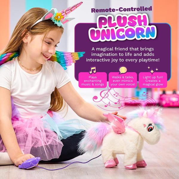 Imagem de Unicorn Toys Greenbo para meninas de 4 a 6 anos com kit de pintura e vestido