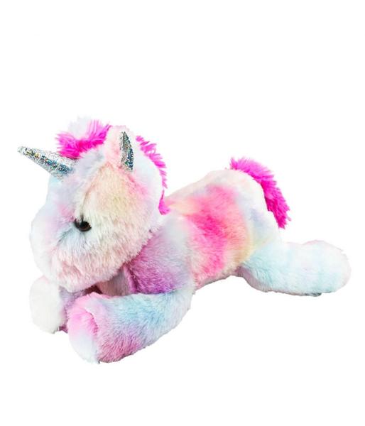 Unicórnio de Pelúcia Colorido Deitado 34 cm - Fofy Toys Imagem de Unicórnio de Pelúcia Colorido Deitado 34 cm - Fofy Toys