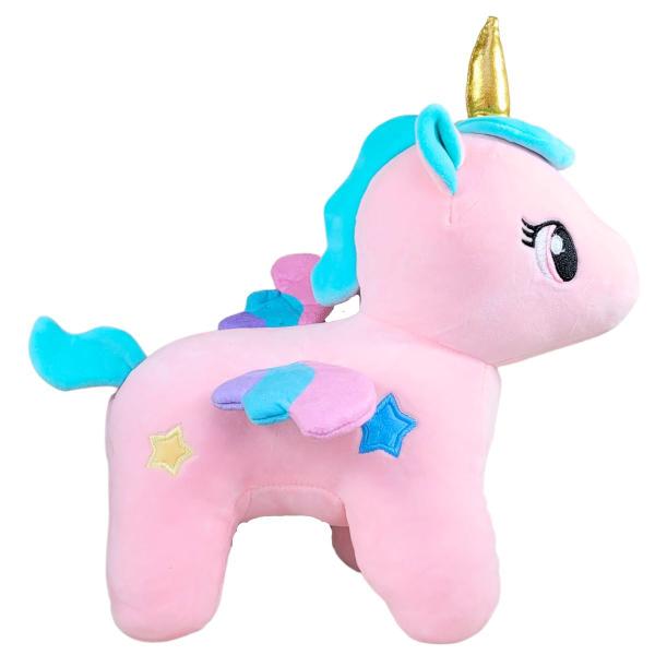 Unicórnio De Pelúcia Com Asas 35cm Arco Íris Plush Fofinho - Sunn Toys Imagem de Unicórnio De Pelúcia Com Asas 35cm Arco Íris Plush Fofinho