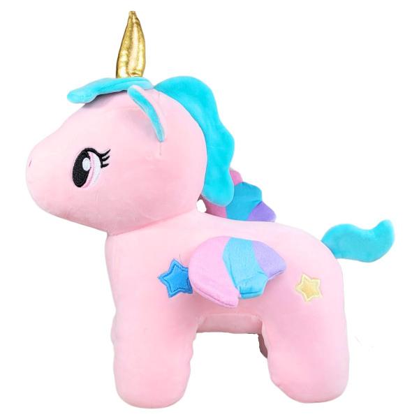Unicórnio De Pelúcia Com Asas 35cm Arco Íris Plush Fofinho - Sunn Toys Imagem de Unicórnio De Pelúcia Com Asas 35cm Arco Íris Plush Fofinho