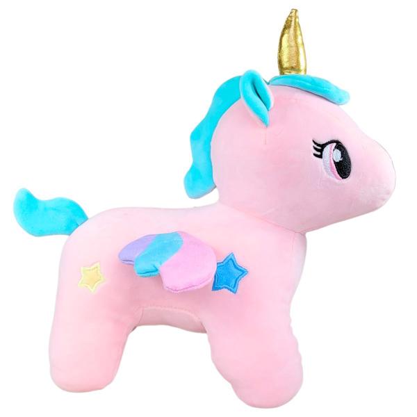 Unicórnio De Pelúcia Com Asas 35cm Arco Íris Plush Fofinho - Sunn Toys Imagem de Unicórnio De Pelúcia Com Asas 35cm Arco Íris Plush Fofinho