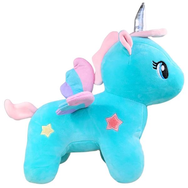 Unicórnio De Pelúcia Com Asas 35cm Arco Íris Plush Fofinho - Sunn Toys Imagem de Unicórnio De Pelúcia Com Asas 35cm Arco Íris Plush Fofinho