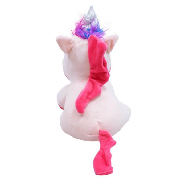 Imagem de Unicórnio De Pelúcia Rosa 30 Cm