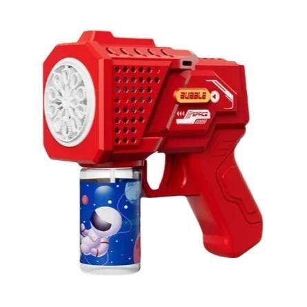 Imagem de Unicórnio Elétrico Bolha Arma Brinquedo Máquina De Bolha Soprador Sabão Automático Com Luzes Verão