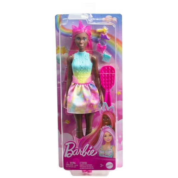 Imagem de Unicórnio Negra Dreamtopia Barbie - Mattel HRP99-HRR01