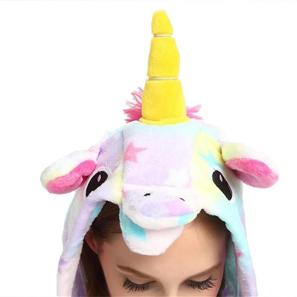 Imagem de Unicórnio Pijama Kigurumi Infantil Cosplay Fantasia Dormir