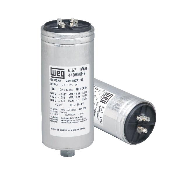 Imagem de Unidade Capacitiva Mono 5KVAR 380v - UCW5V40 L10 - WEG