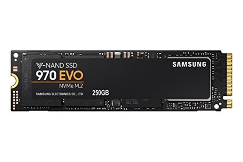 Imagem de Unidade de estado sólido SAMSUNG 970 EVO 250 GB NVMe PCIe M.2 2280