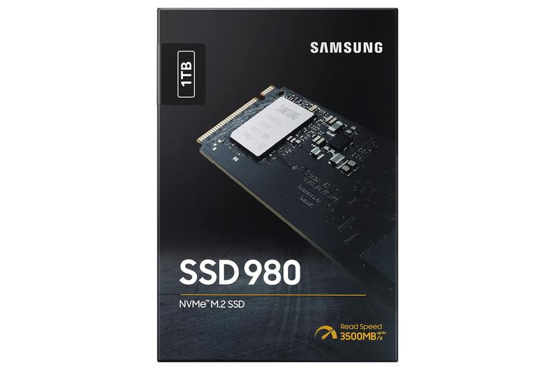 Imagem de Unidade de estado sólido SAMSUNG 980 de 1 TB PCIe 3.0 NVMe M.2 SSD