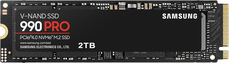 Imagem de Unidade de estado sólido Samsung 990 PRO NVMe M.2 2 TB PCIe 4.0 7450MB/s para leitura