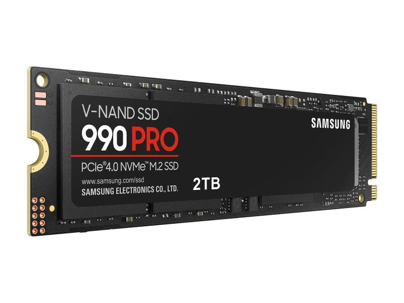 Imagem de Unidade de estado sólido SAMSUNG 990 PRO NVMe M.2 PCIe Gen4 de 2 TB