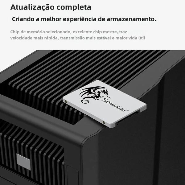 Imagem de Unidade De Estado Sólido SSD De Alta Velocidade De 2,5 Polegadas SATA3 64GB 128GB 256GB 512GB 1TB