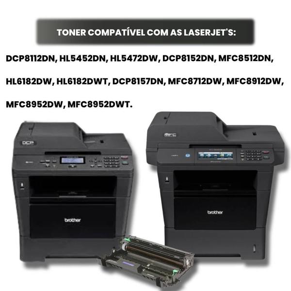 Imagem de Unidade De Imagem Dr-3302 / Dr3302 Para Laserjet DCP8152DN MFC8512DW MFC8712DW