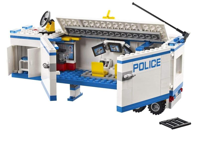 Imagem de Unidade de polícia móvel Toy LEGO City Police 60044 com 3 minifiguras