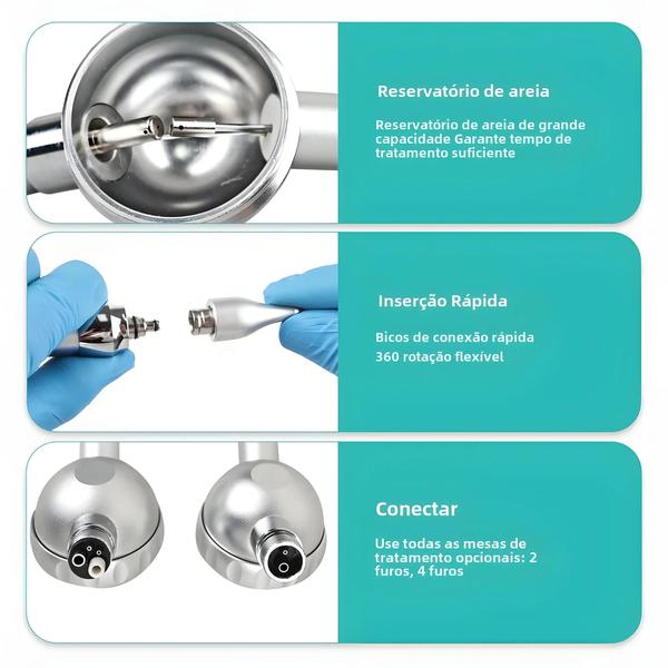 Imagem de Unidade de Profilaxia de Ar para Clareamento e Limpeza Dental