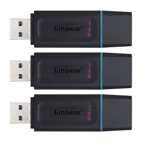 Imagem de Unidade flash Kingston DataTraveler Exodia 64GB USB 3.2 Gen 1