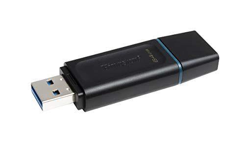 Imagem de Unidade flash Kingston DataTraveler Exodia 64GB USB 3.2 - pacote com 2 DTX/64GB-2P