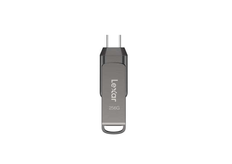 Imagem de Unidade flash Lexar JumpDrive Dual D400 256 GB USB 3.1 tipo C/A