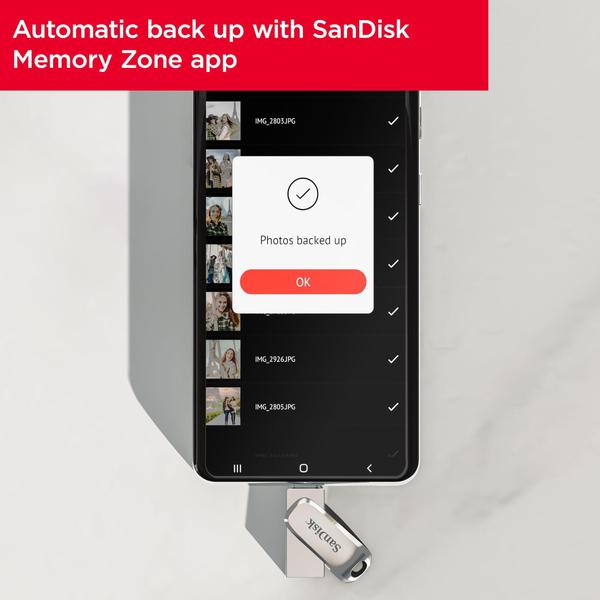 Imagem de Unidade flash SanDisk Ultra Dual Drive Luxe 1TB USB Type-C