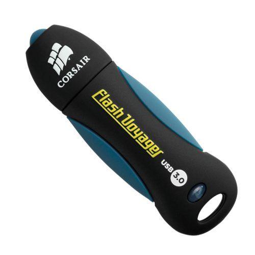 Imagem de Unidade flash USB Corsair Flash Voyager 128GB USB 3.0 preta