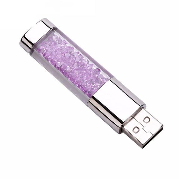 Imagem de Unidade flash USB Wokex Crystal Metal 64GB USB 2.0