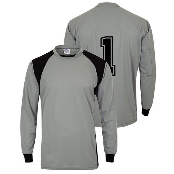 Imagem de Uniforme 20+1 Camisa Preto/Branco, Calção Branco e Goleiro