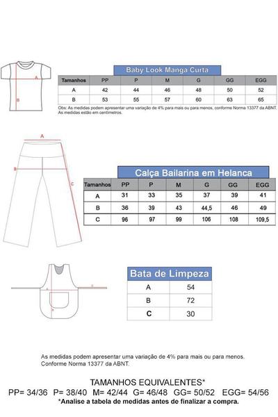 Uniforme zeladora faxineira Calça + Baby Look + Bata de limpeza - Demorgan Uniformes Imagem de Uniforme zeladora faxineira Calça + Baby Look + Bata de limpeza