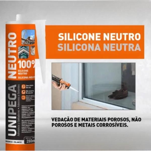 Imagem de Unipega Neutro Incolor Br Cartucho 280Ml